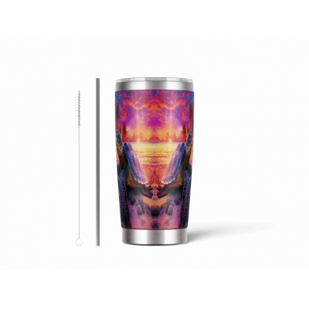 20oz Stainless Tumbler w/ Magnet Sliding Lid- Printed direct to Tumbler 1455