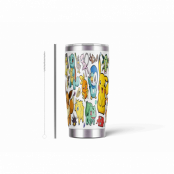 20oz Stainless Tumbler w/ Magnet Sliding Lid- Printed direct to Tumbler 1456