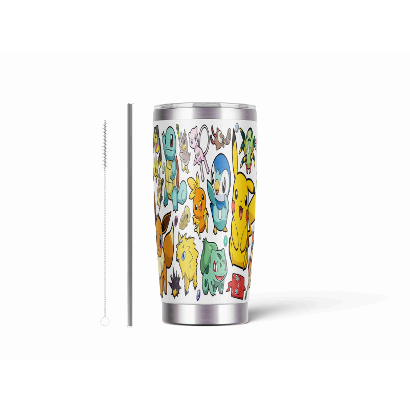 20oz Stainless Tumbler w/ Magnet Sliding Lid- Printed direct to Tumbler 1456