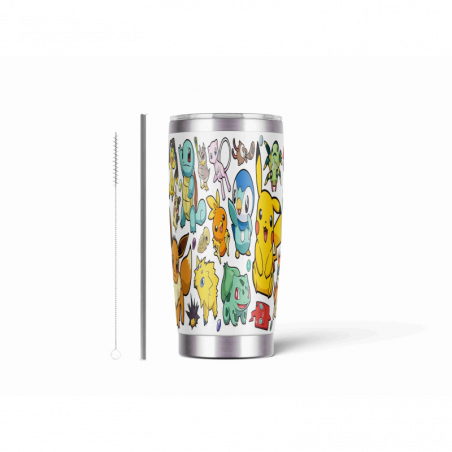 20oz Stainless Tumbler w/ Magnet Sliding Lid- Printed direct to Tumbler 1456