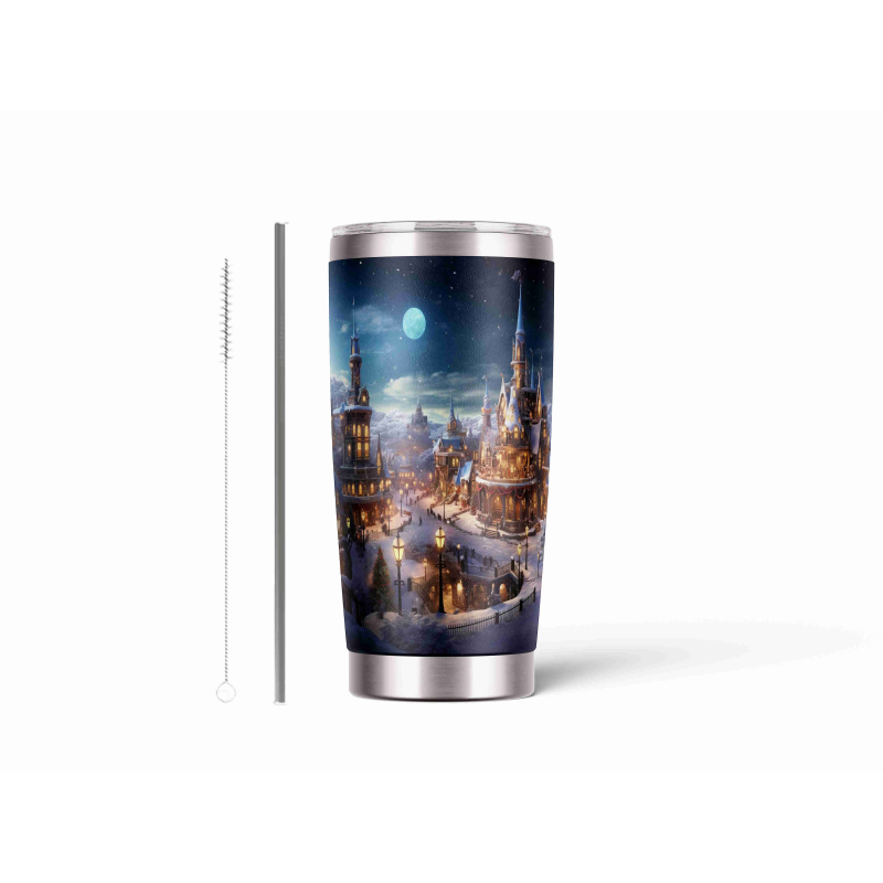 20oz Stainless Tumbler w/ Magnet Sliding Lid- Printed direct to Tumbler 1459