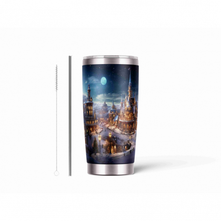 20oz Stainless Tumbler w/ Magnet Sliding Lid- Printed direct to Tumbler 1459