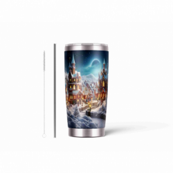 20oz Stainless Tumbler w/ Magnet Sliding Lid- Printed direct to Tumbler 1460