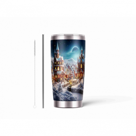 20oz Stainless Tumbler w/ Magnet Sliding Lid- Printed direct to Tumbler 1460