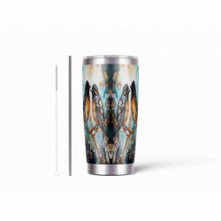20oz Stainless Tumbler w/ Magnet Sliding Lid- Printed direct to Tumbler 1461