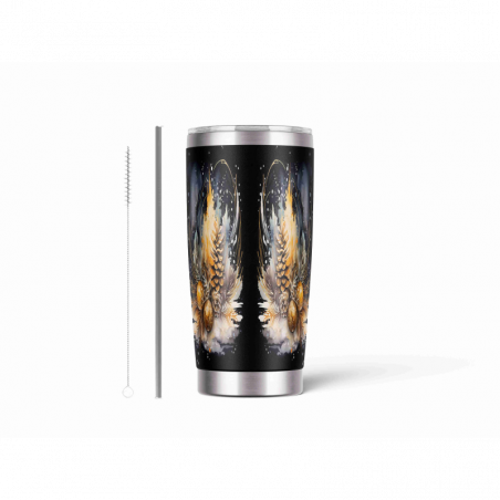 20oz Stainless Tumbler w/ Magnet Sliding Lid- Printed direct to Tumbler 1463