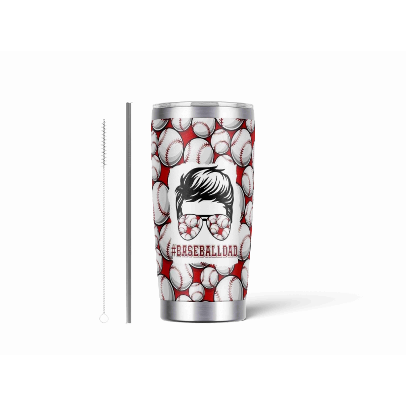 20oz Stainless Tumbler w/ Magnet Sliding Lid- Printed direct to Tumbler 1475