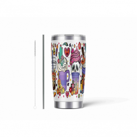 20oz Stainless Tumbler w/ Magnet Sliding Lid- Printed direct to Tumbler 1478