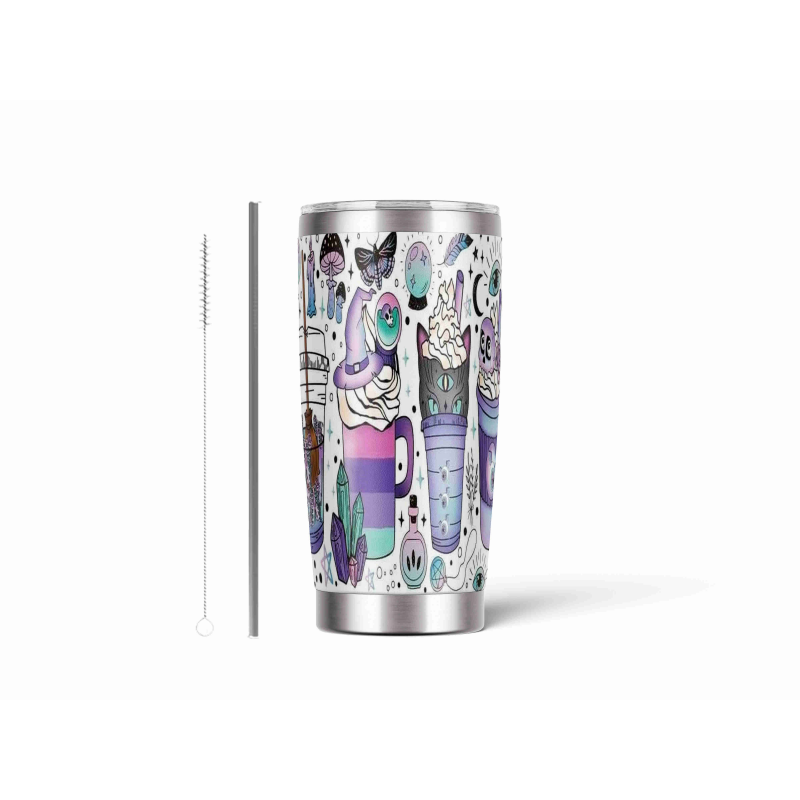20oz Stainless Tumbler w/ Magnet Sliding Lid- Printed direct to Tumbler 1479