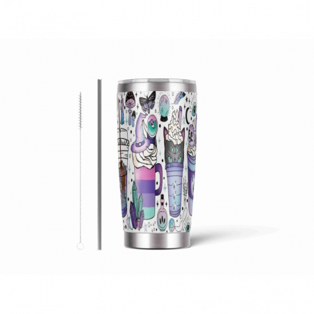 20oz Stainless Tumbler w/ Magnet Sliding Lid- Printed direct to Tumbler 1479