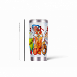 20oz Stainless Tumbler w/ Magnet Sliding Lid- Printed direct to Tumbler 1483