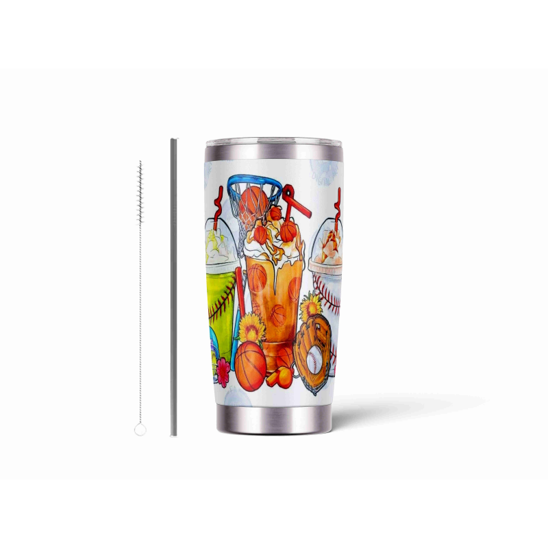 20oz Stainless Tumbler w/ Magnet Sliding Lid- Printed direct to Tumbler 1483