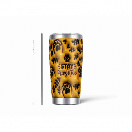 20oz Stainless Tumbler w/ Magnet Sliding Lid- Printed direct to Tumbler 1491