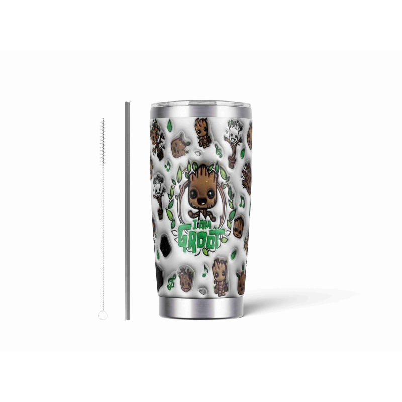 20oz Stainless Tumbler w/ Magnet Sliding Lid- Printed direct to Tumbler 1493