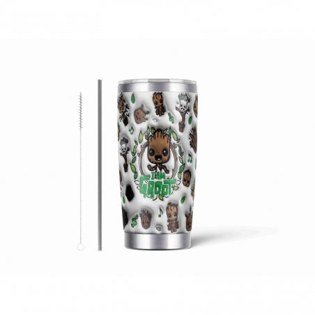 20oz Stainless Tumbler w/ Magnet Sliding Lid- Printed direct to Tumbler 1493