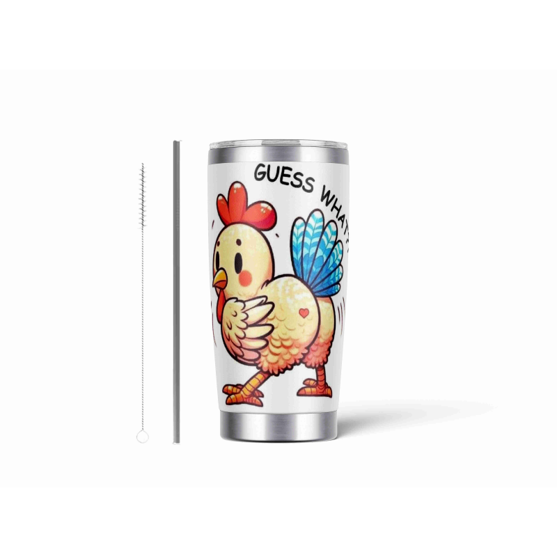 20oz Stainless Tumbler w/ Magnet Sliding Lid- Printed direct to Tumbler 1496