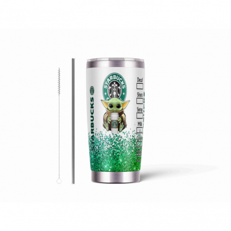 20oz Stainless Tumbler w/ Magnet Sliding Lid- Printed direct to Tumbler 1500