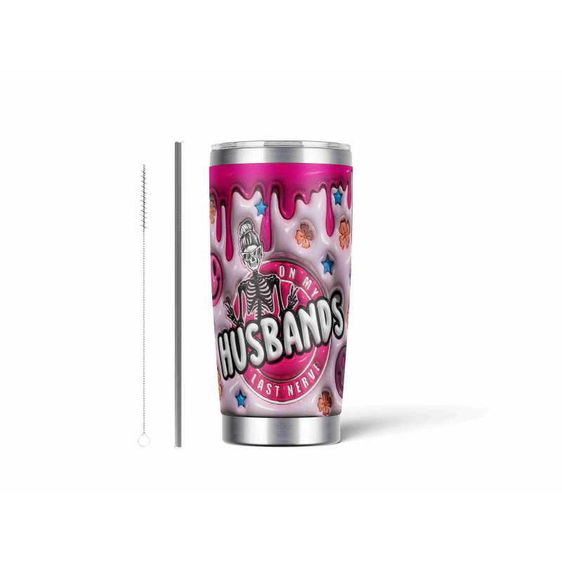 20oz Stainless Tumbler w/ Magnet Sliding Lid- Printed direct to Tumbler 1502