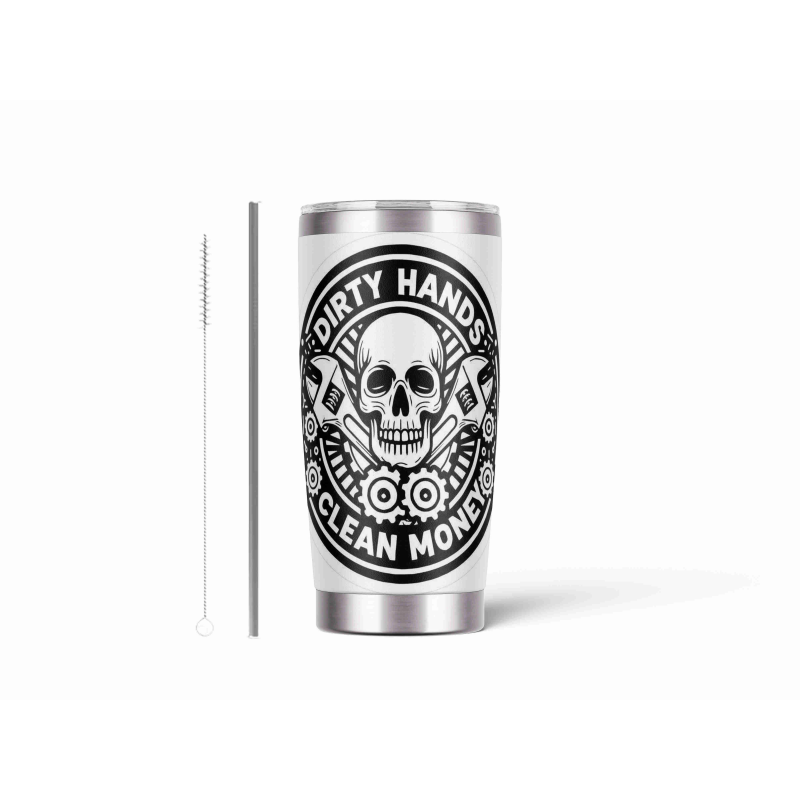 20oz Stainless Tumbler w/ Magnet Sliding Lid- Printed direct to Tumbler 1504
