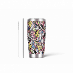20oz Stainless Tumbler w/ Magnet Sliding Lid- Printed direct to Tumbler 1513