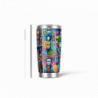20oz Stainless Tumbler w/ Magnet Sliding Lid- Printed direct to Tumbler 1518
