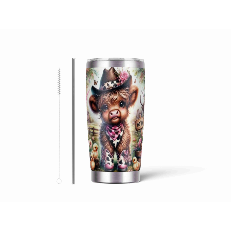 20oz Stainless Tumbler w/ Magnet Sliding Lid- Printed direct to Tumbler 1520