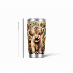 20oz Stainless Tumbler w/ Magnet Sliding Lid- Printed direct to Tumbler 1523