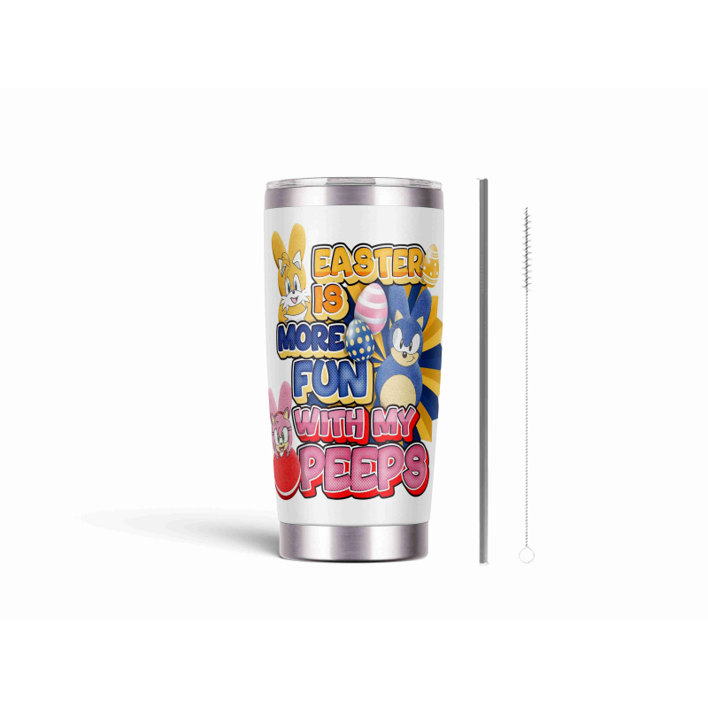 20oz Stainless Tumbler w/ Magnet Sliding Lid- Printed direct to Tumbler 1015