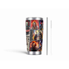 20oz Stainless Tumbler w/ Magnet Sliding Lid- Printed direct to Tumbler 156