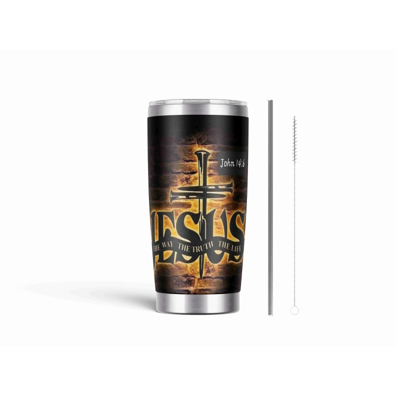 20oz Stainless Tumbler w/ Magnet Sliding Lid- Printed direct to Tumbler 247