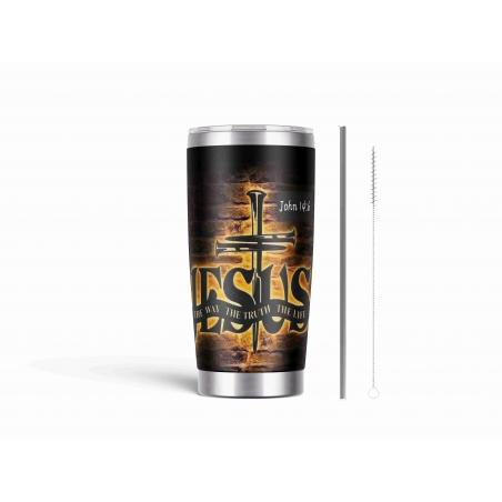 20oz Stainless Tumbler w/ Magnet Sliding Lid- Printed direct to Tumbler 247