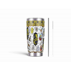 20oz Stainless Tumbler w/ Magnet Sliding Lid- Printed direct to Tumbler 357