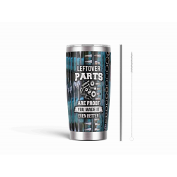 20oz Stainless Tumbler w/ Magnet Sliding Lid- Printed direct to Tumbler 723