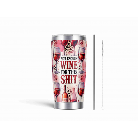 20oz Stainless Tumbler w/ Magnet Sliding Lid- Printed direct to Tumbler 754