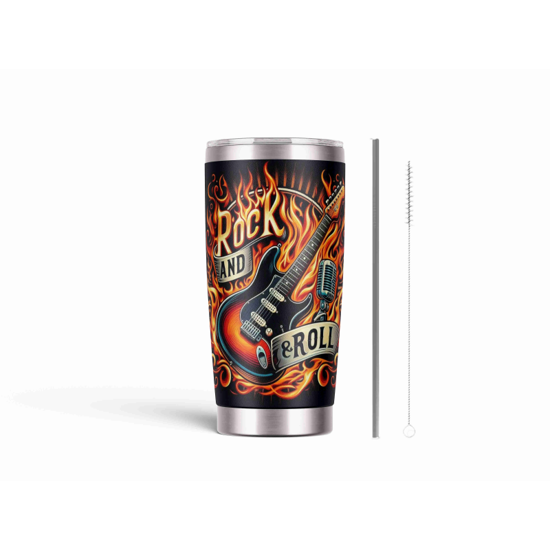 20oz Stainless Tumbler w/ Magnet Sliding Lid- Printed direct to Tumbler 793