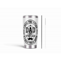 20oz Stainless Tumbler w/ Magnet Sliding Lid- Printed direct to Tumbler 817