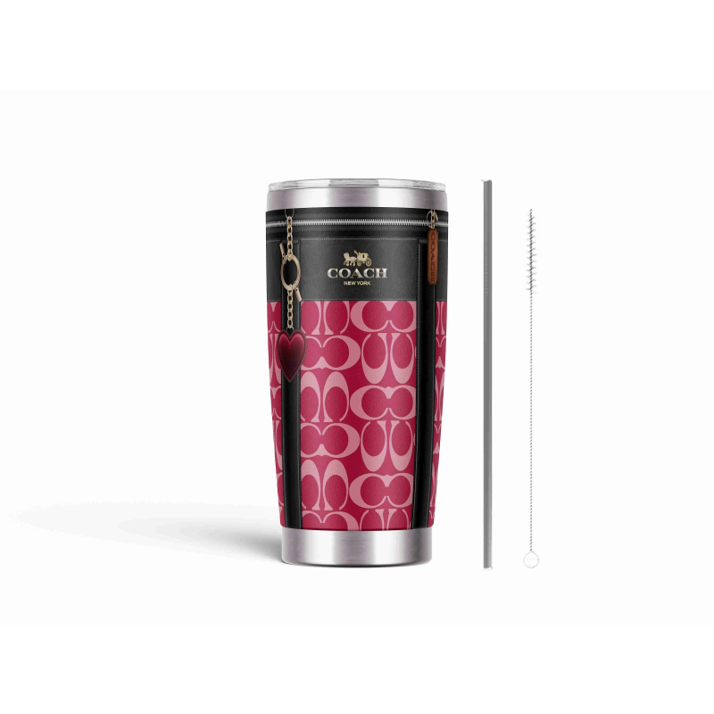 20oz Stainless Tumbler w/ Magnet Sliding Lid- Printed direct to Tumbler 843