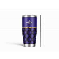 20oz Stainless Tumbler w/ Magnet Sliding Lid- Printed direct to Tumbler 844