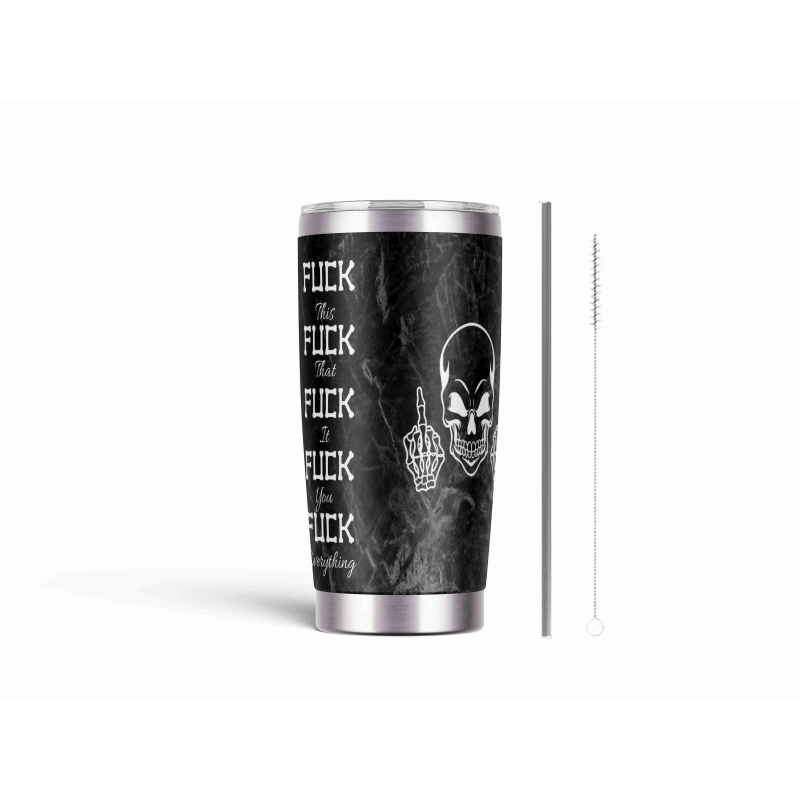 20oz Stainless Tumbler w/ Magnet Sliding Lid- Printed direct to Tumbler 904
