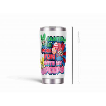 20oz Stainless Tumbler w/ Magnet Sliding Lid- Printed direct to Tumbler 1014