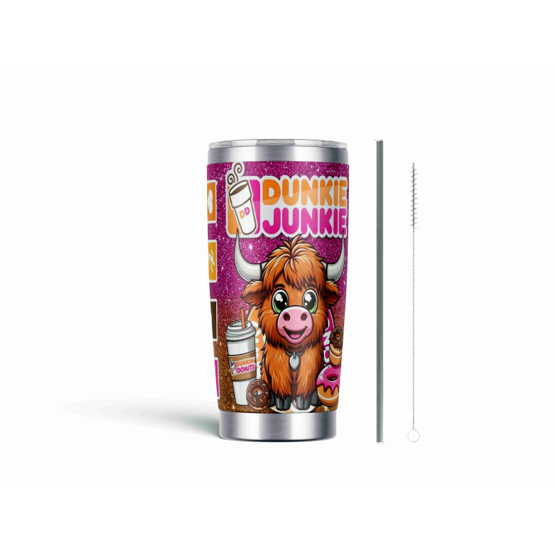 20oz Stainless Tumbler w/ Magnet Sliding Lid- Printed direct to Tumbler 1025