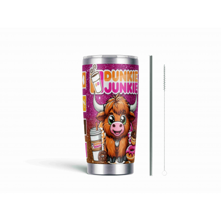 20oz Stainless Tumbler w/ Magnet Sliding Lid- Printed direct to Tumbler 1025