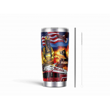 20oz Stainless Tumbler w/ Magnet Sliding Lid- Printed direct to Tumbler 1270