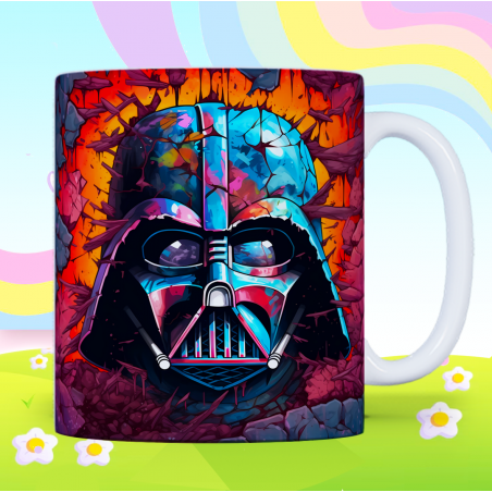 Dark Galactic Warrior Helmet