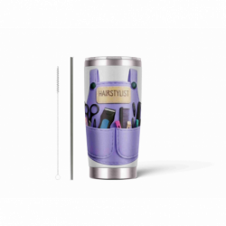 20oz Stainless Tumbler w/ Magnet Sliding Lid- Printed direct to Tumbler 11