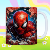 Product Title: Web Hero 3D Action Ceramic Coffee Mug