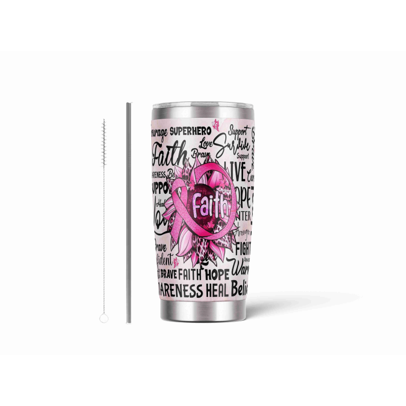20oz Stainless Tumbler w/ Magnet Sliding Lid- Printed direct to Tumbler 44