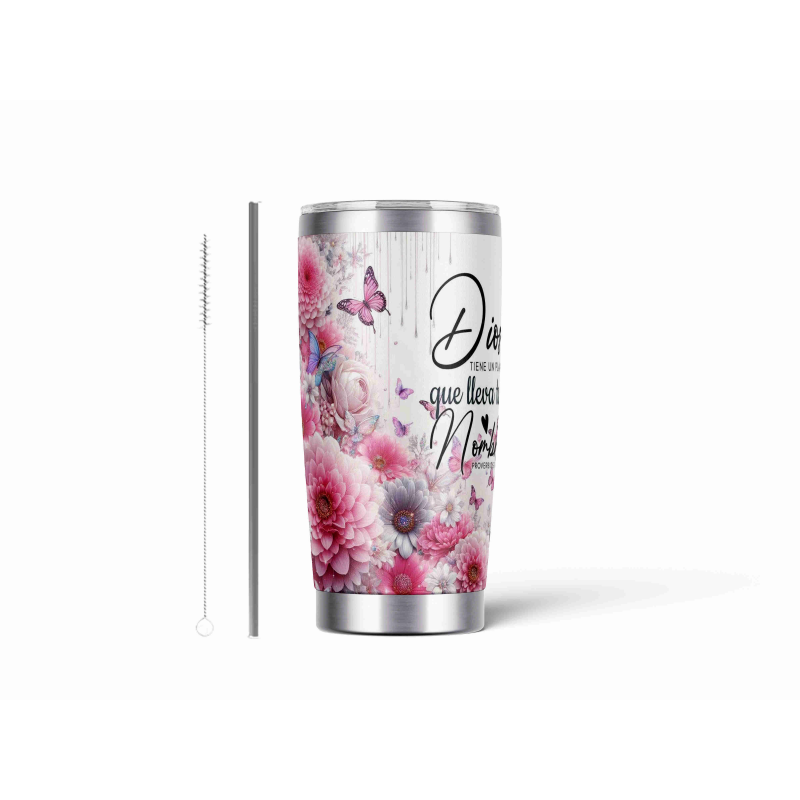 20oz Stainless Tumbler w/ Magnet Sliding Lid- Printed direct to Tumbler 47