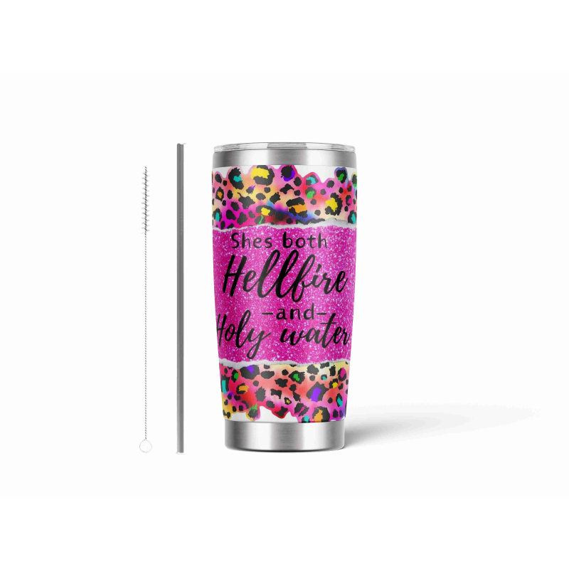 20oz Stainless Tumbler w/ Magnet Sliding Lid- Printed direct to Tumbler 51