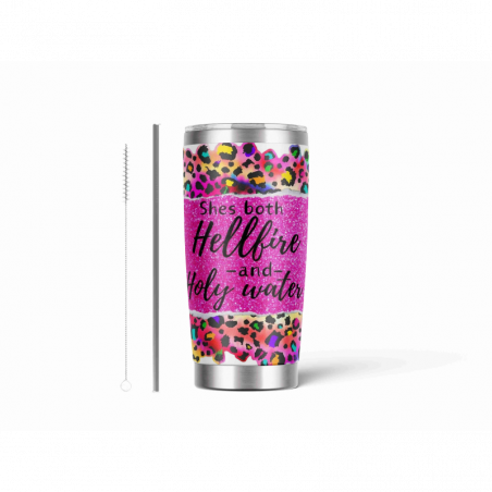 20oz Stainless Tumbler w/ Magnet Sliding Lid- Printed direct to Tumbler 51